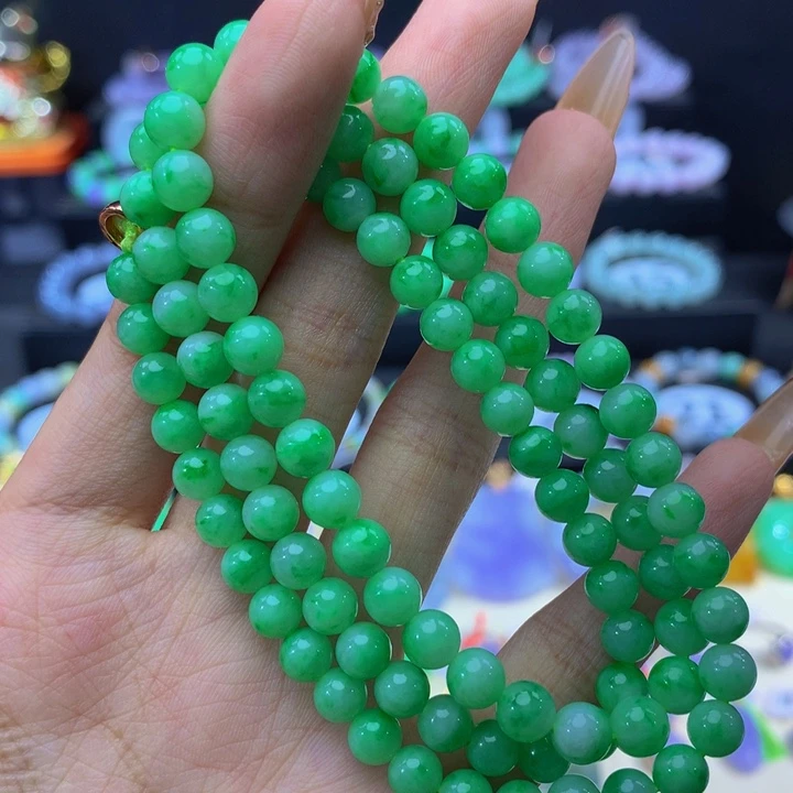 翡翠未镶嵌手链翡翠