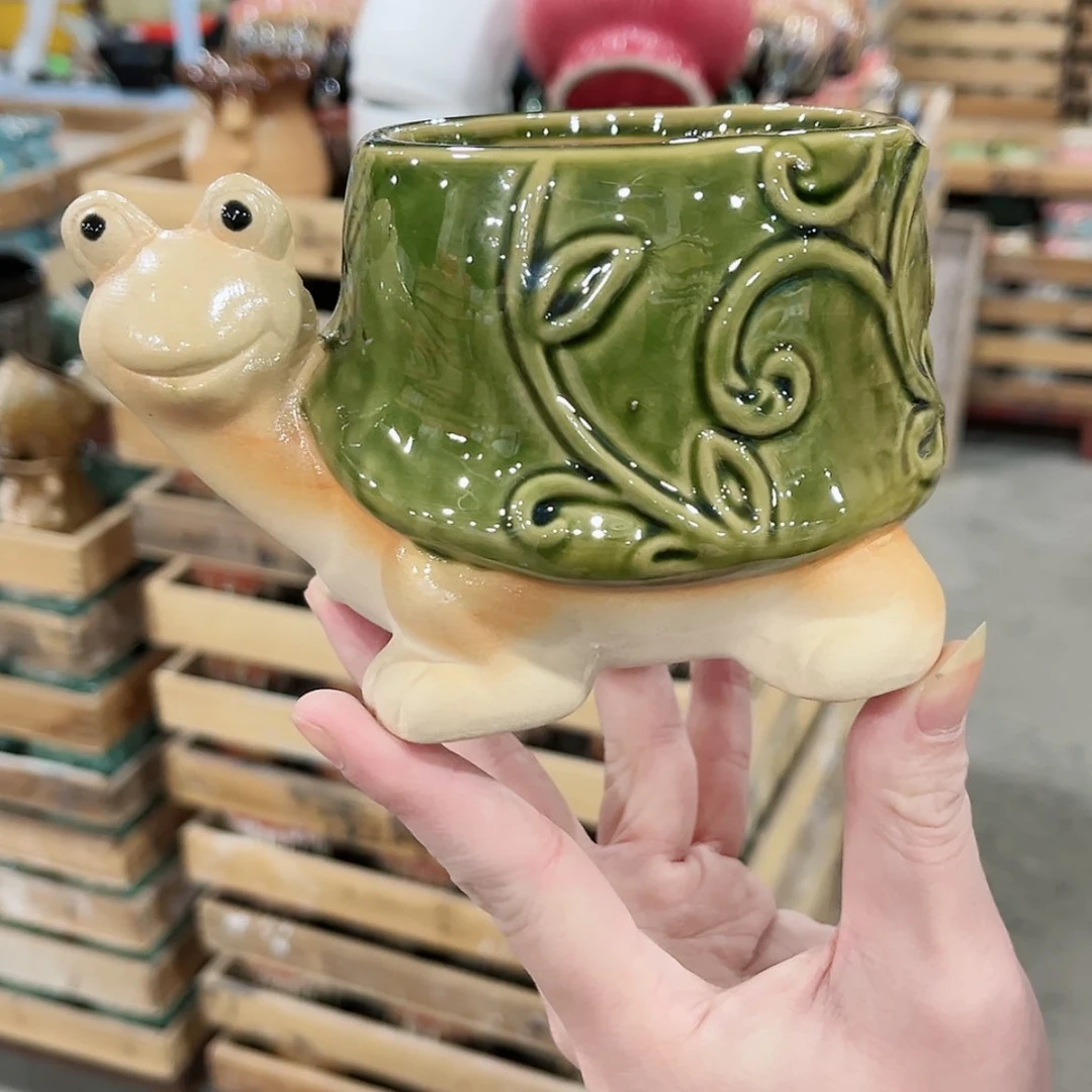 【闪购商品】陶瓷陶瓷多肉植物花盆