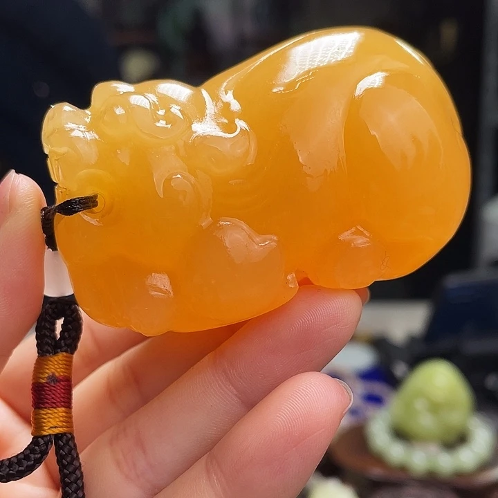 石英质玉挂件未镶嵌定制发货