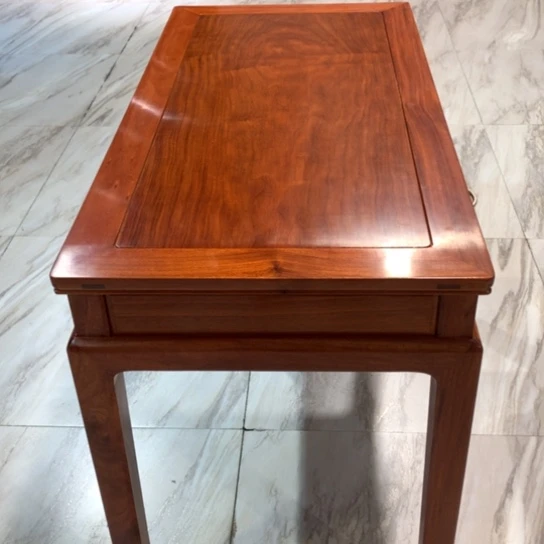 紫檀木类家具勇**峰缅花108书桌