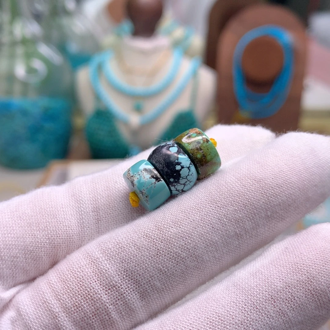 绿松石未镶嵌配饰