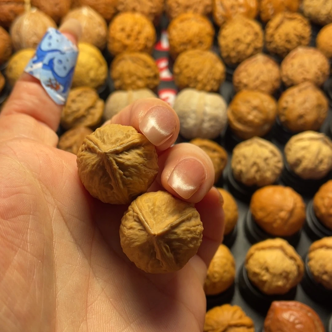 雾***雨文玩核桃吊坠核桃