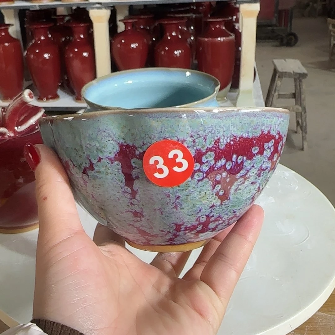 摆件陶郑家钧窑摆件