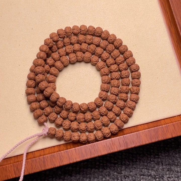 金刚菩提吊坠莲**风精品佛山108尺寸6.8