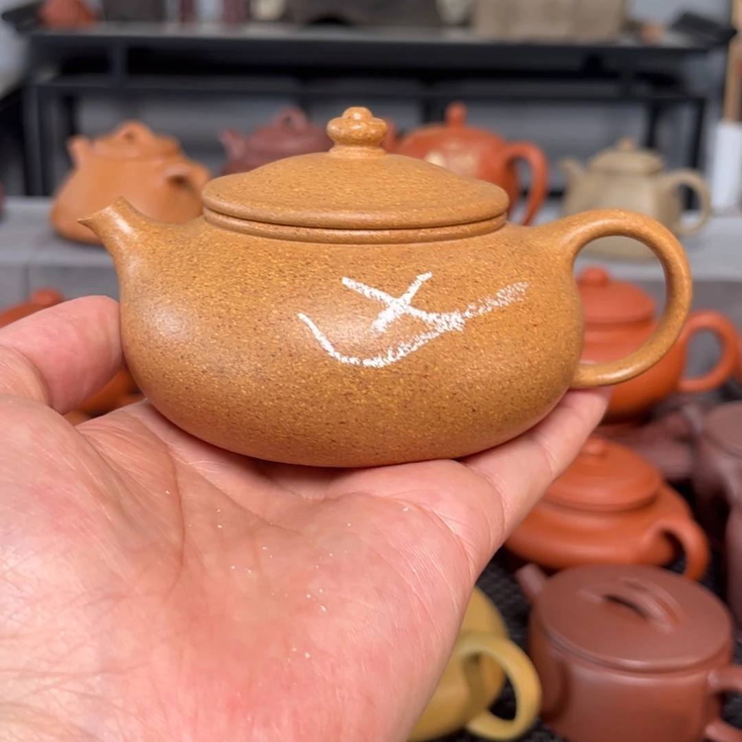 茶壶底槽青吃**刀紫砂艺术黄金段