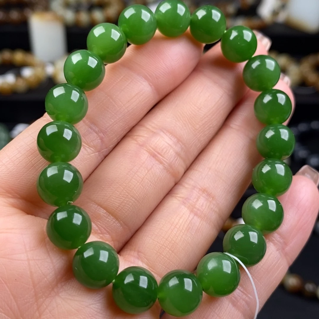 和田玉手串未镶嵌