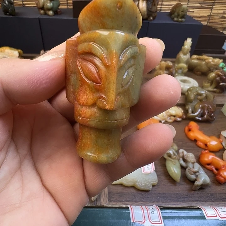 未镶嵌和田玉（糖玉）挂件