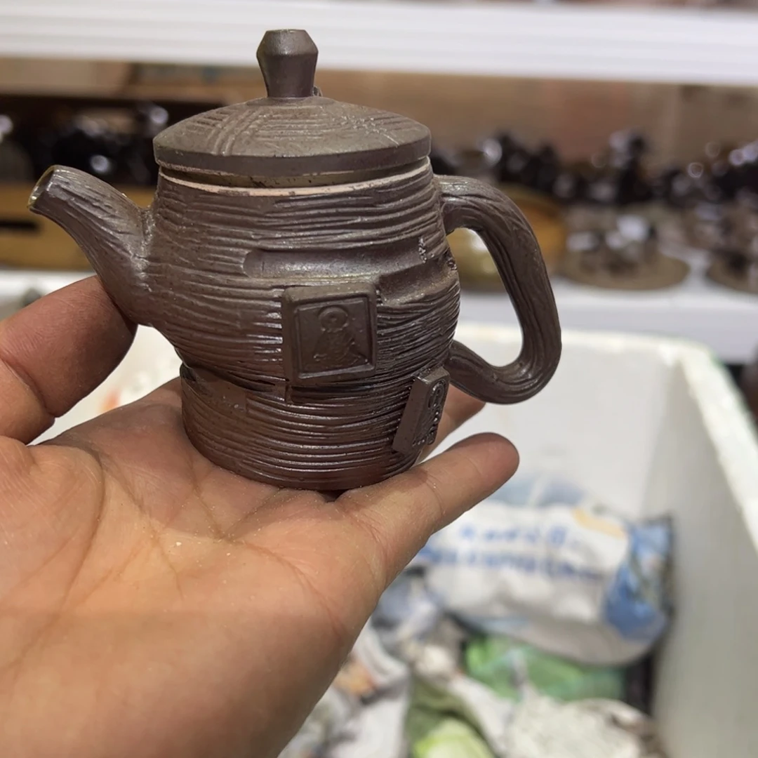 贵台龙窑柴烧茶壶83