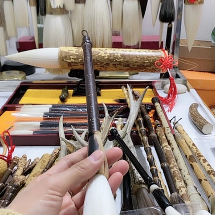 【闪购商品】木**羊天花板全峰颖纯羊毫8.5口径1.6