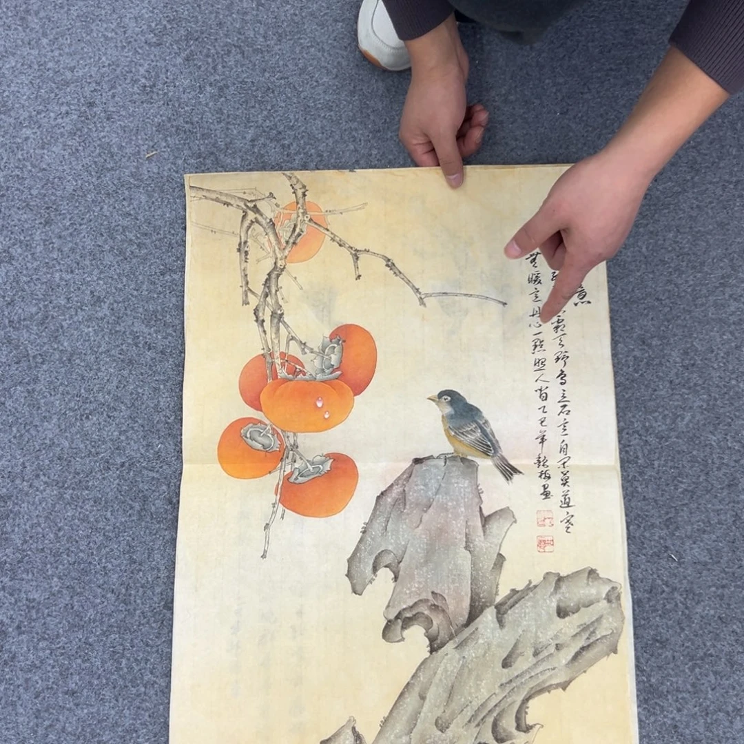 国画宣纸纯手绘字画