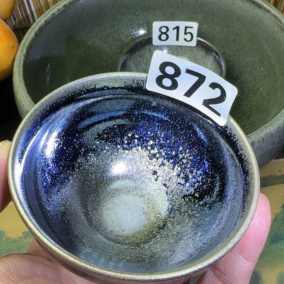 茶盏建盏杯主人杯龙窑柴烧