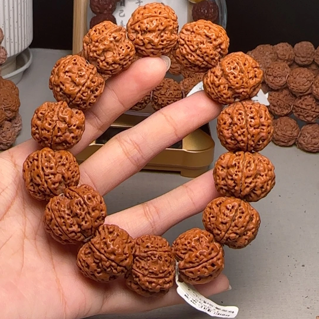 我***6手串金刚菩提原生态大金刚爆肉22+