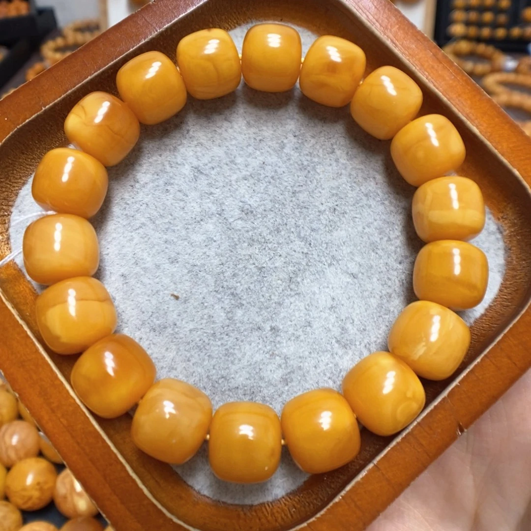 蜜蜡手链未镶嵌蜜蜡