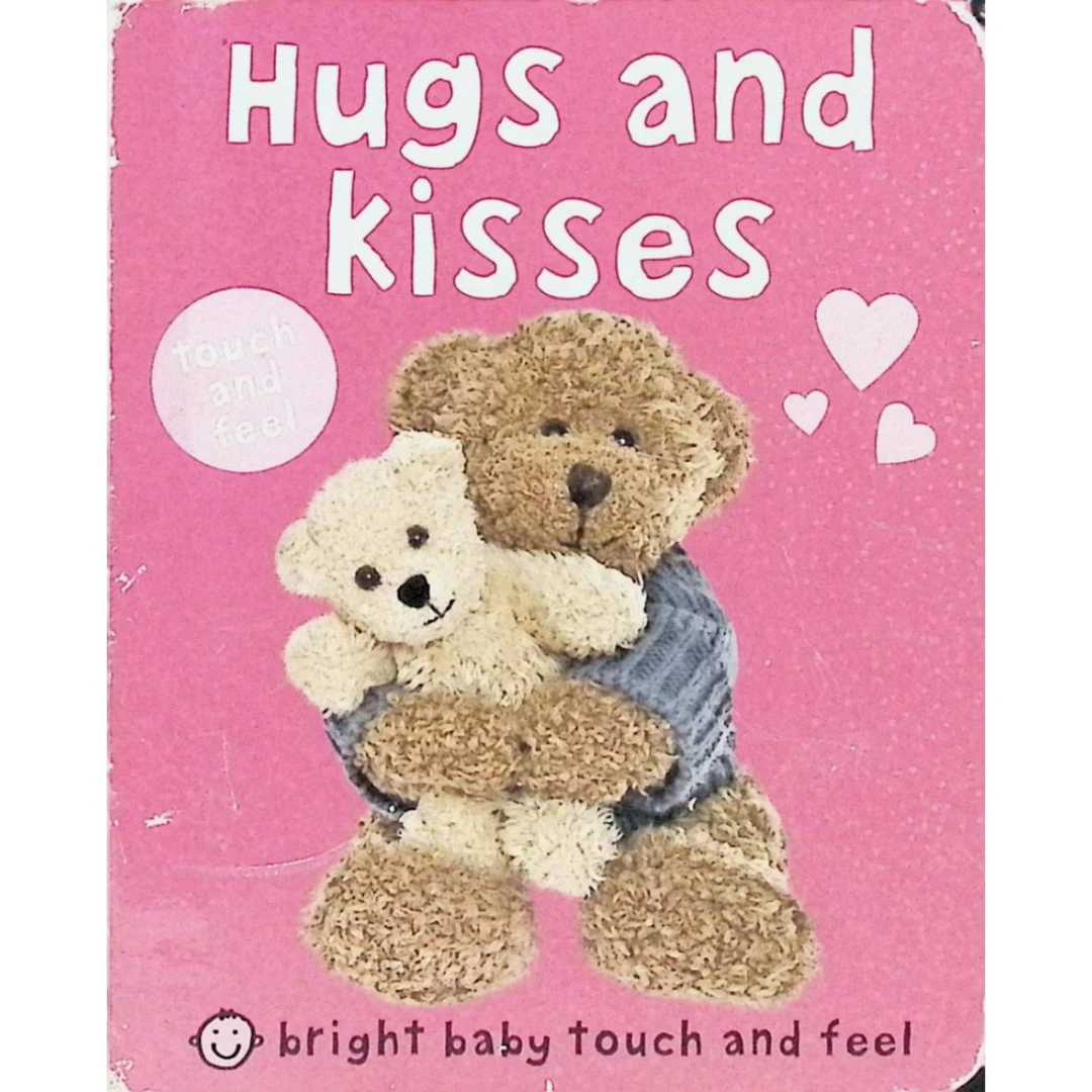 英语原版书BrightBaby爱的抱抱和亲吻亲子共读触摸绘本