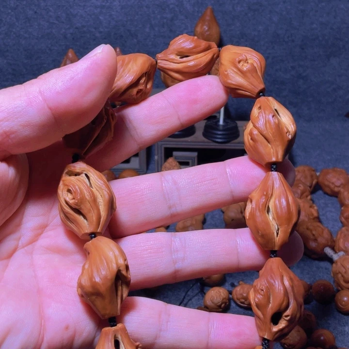 四***维橄榄核手串/手链手工制作工艺精湛