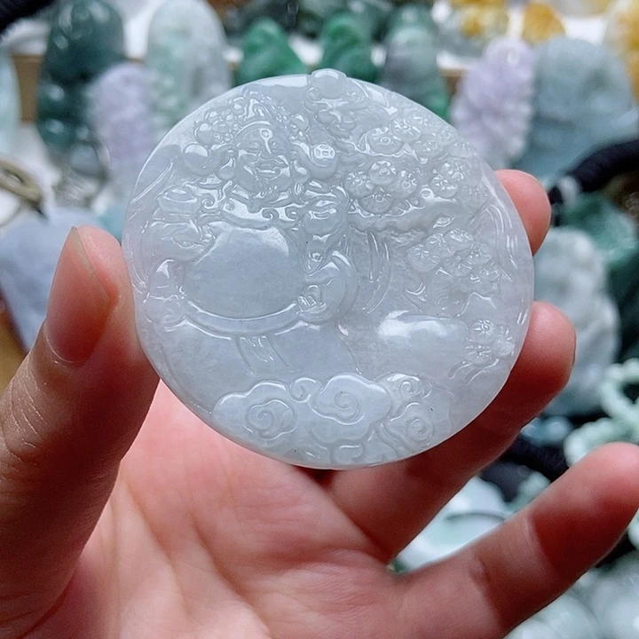 吊坠(不含链)未镶嵌翡翠1