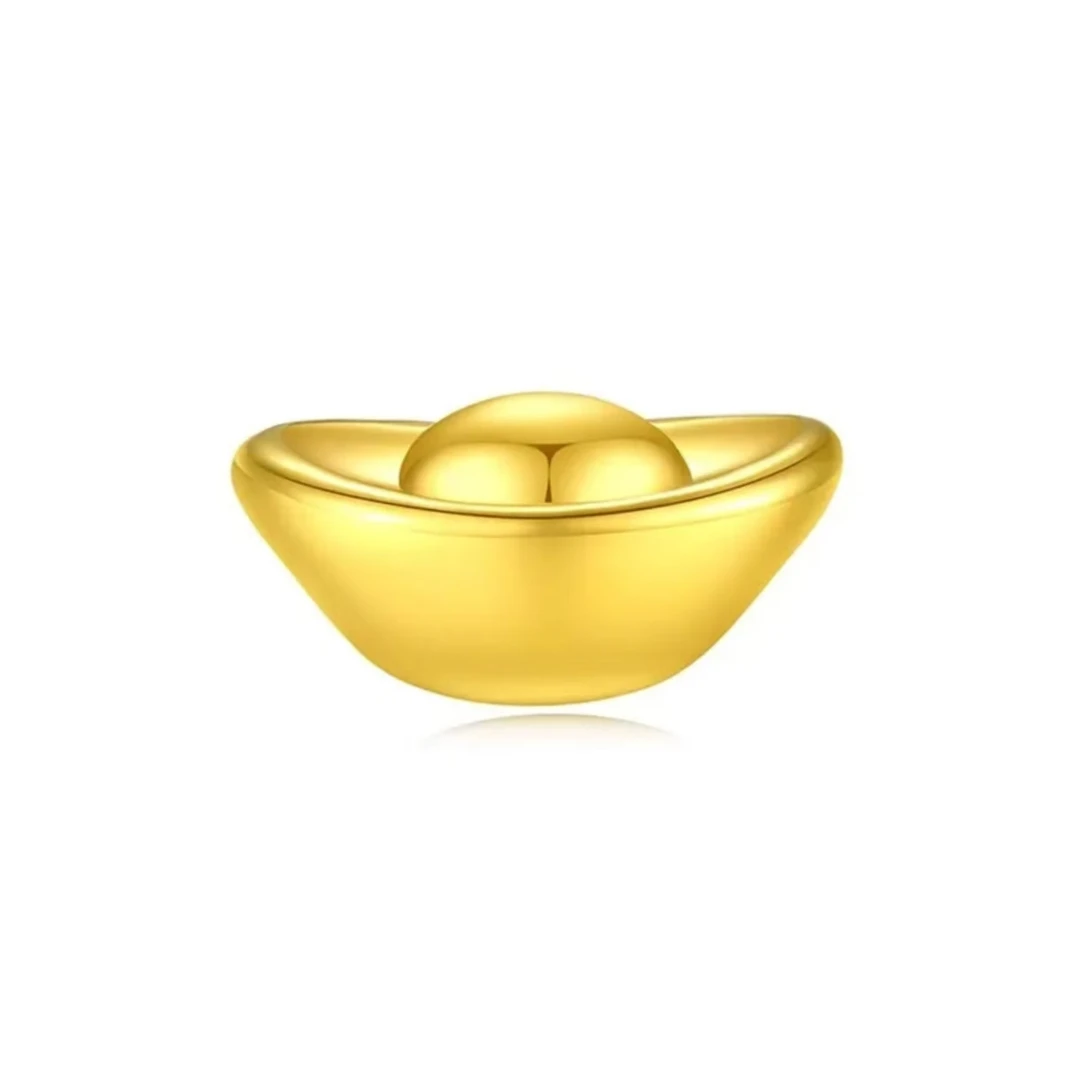 【震天酒庄】足金999纯黄金金元宝带钢印带证书