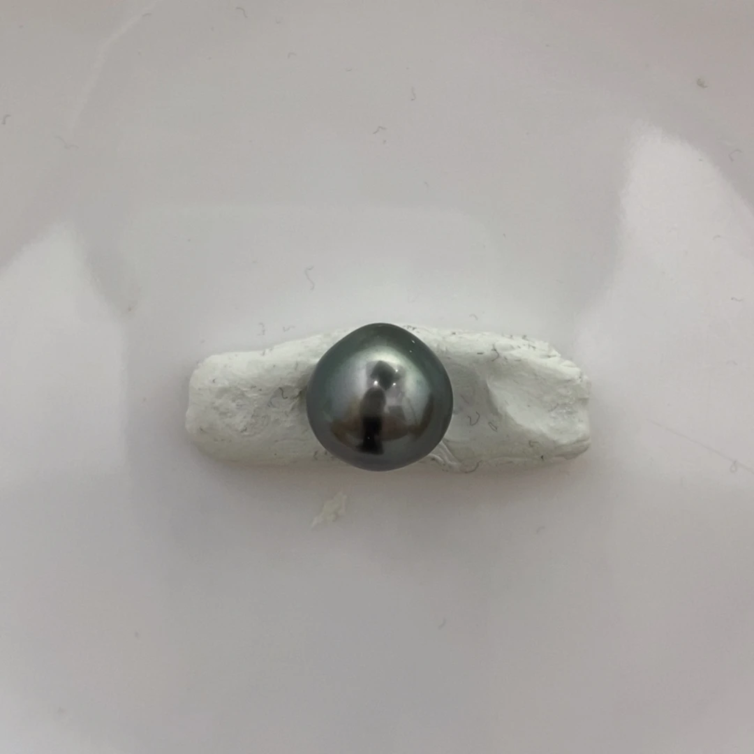 海水珍珠裸珠大溪地巴洛克胖水滴13.4mm
