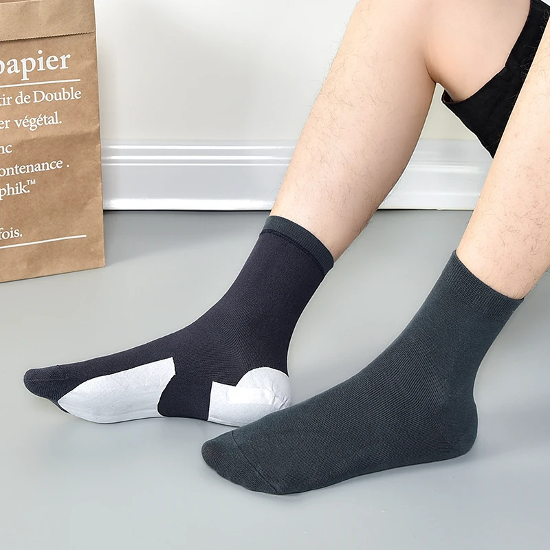 雅致逸足雅致逸足防裂袜冬厚棉袜子全足型脚跟干裂3双防干裂袜子