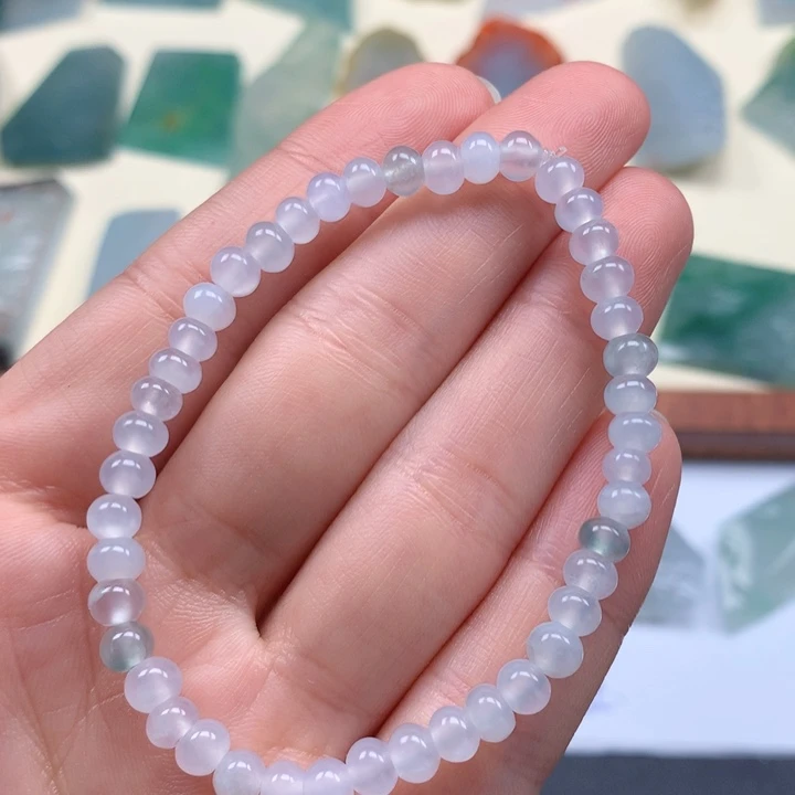 翡翠未镶嵌手链天然缅甸翡翠