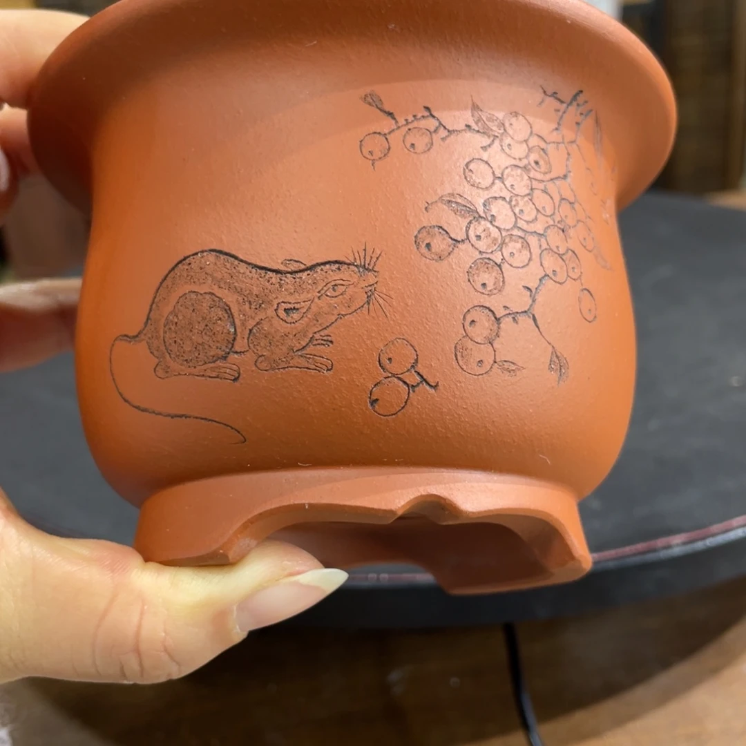 花盆紫砂紫砂花灯系列