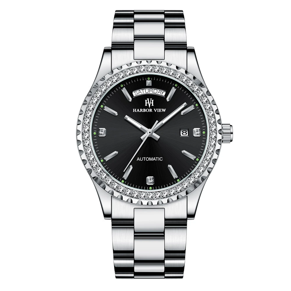 黎莎专属/HA9009男爵/男士商务休闲腕表