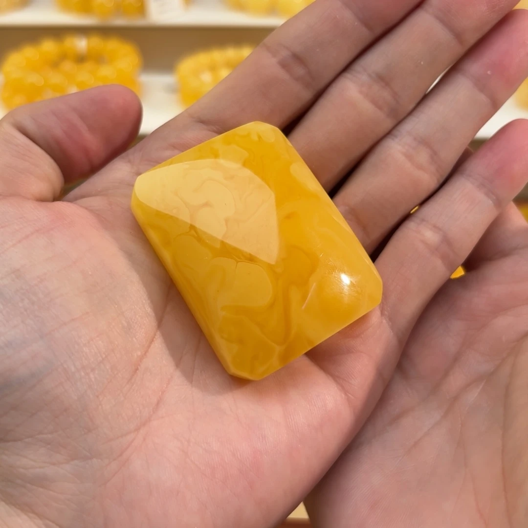 琥珀未镶嵌裸石琥珀蜜蜡387