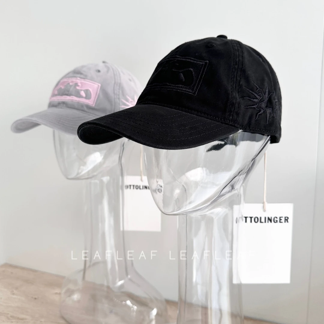 OTTOLINGER 刺绣棒球帽 LEAFLEAF设计师品牌
