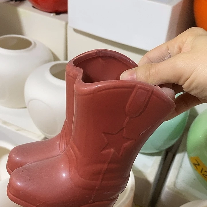 陶盆有孔 瑕疵针孔漏釉介意勿拍外口 8外高12