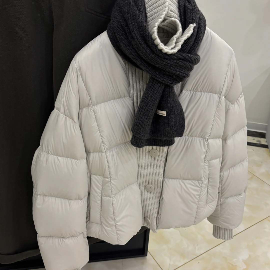 L.K粉丝专享～韩版宽松保暖羽绒服外套女2025新款时尚百搭上衣