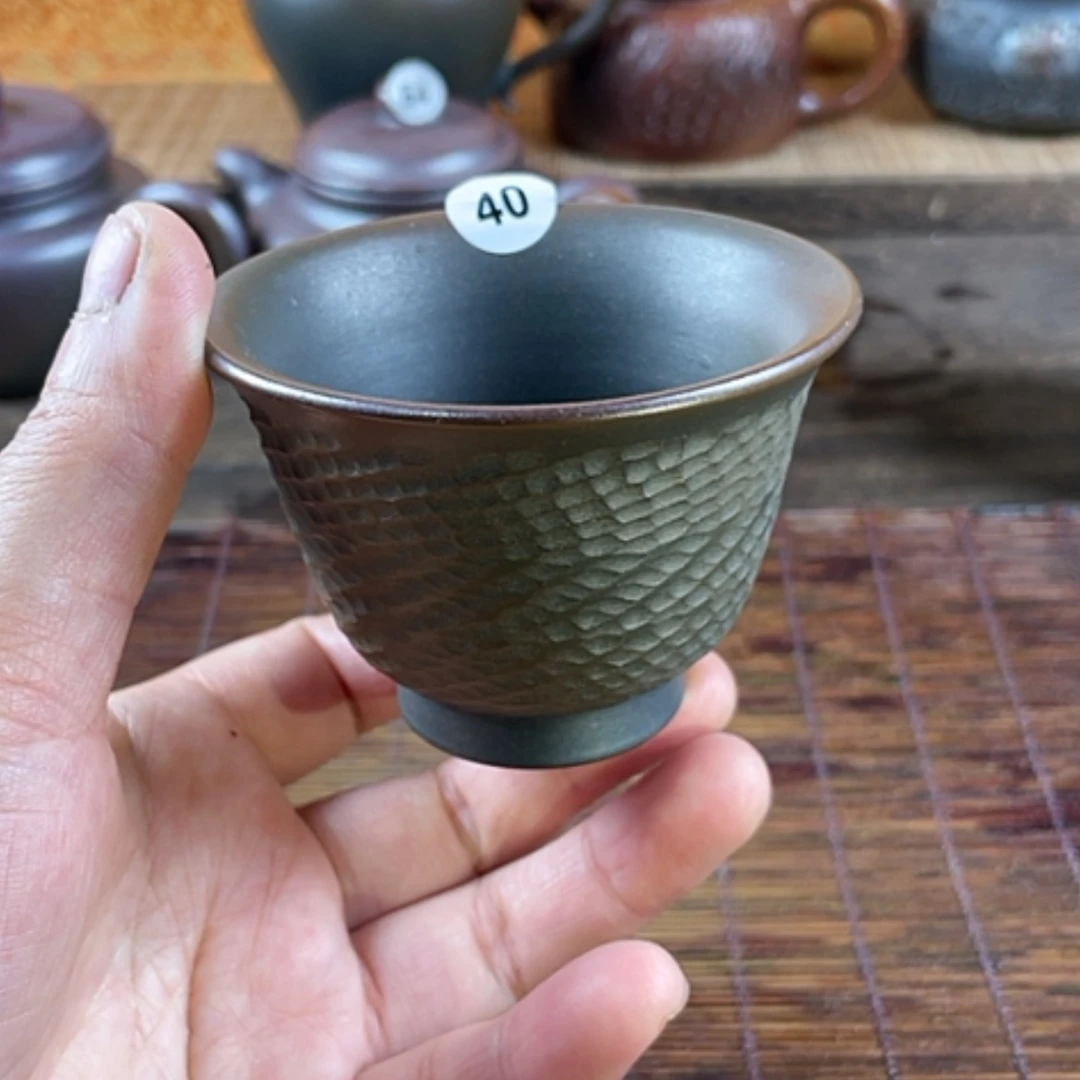 【闪购商品】柴烧主人杯100毫升左右微瑕
