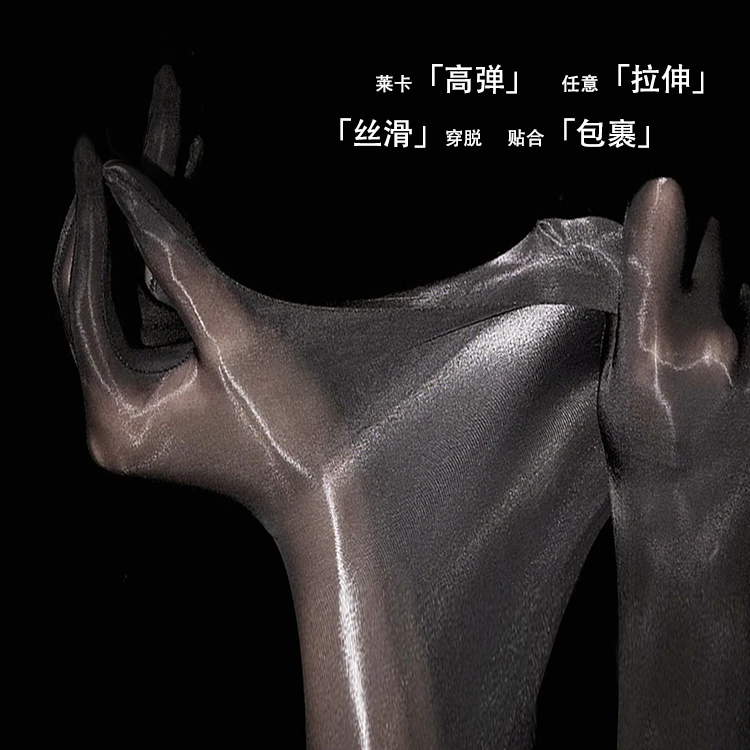 隐miss 8D香氛【蜜指】网红性感薄款丝滑油亮显瘦丝滑手丝手套