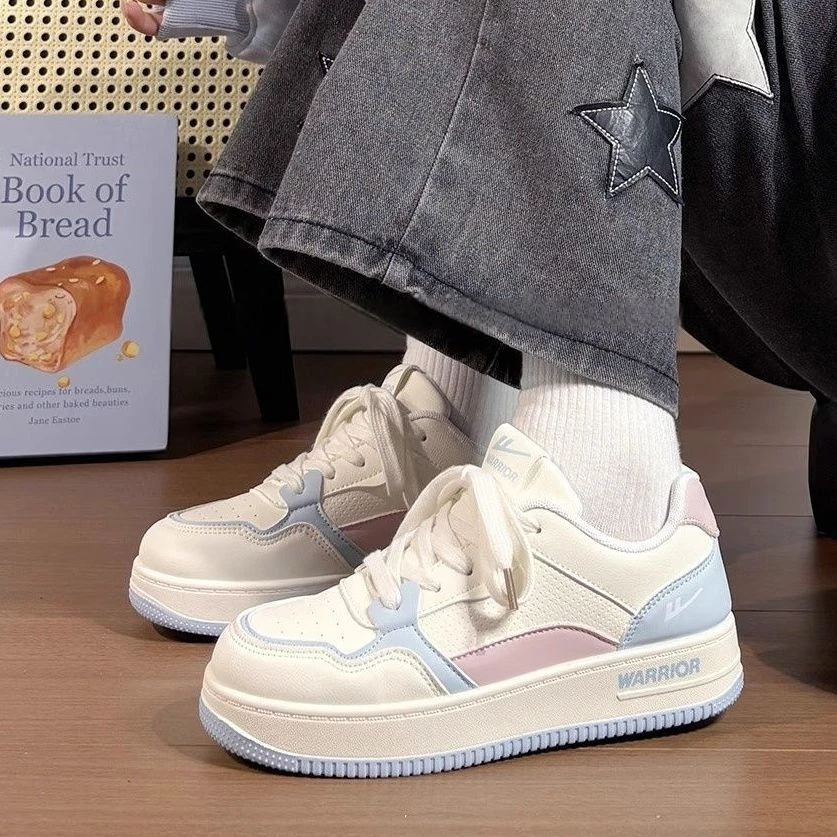 回力原创透气小白鞋女2025爆款网红百搭超火厚底休闲运动板鞋