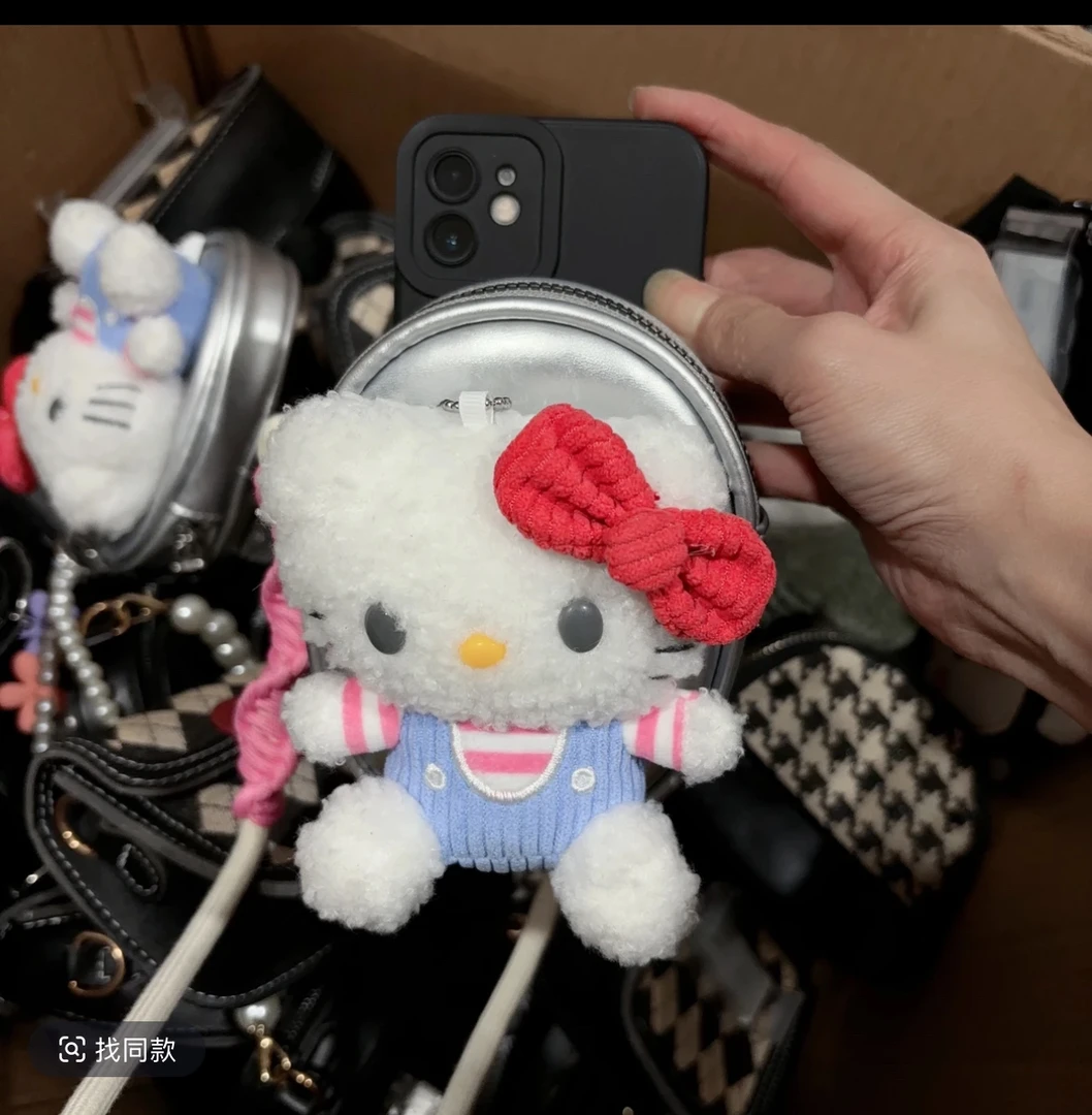 【默认微瑕-介意勿拍】公仔手机背夹斜挎手机链不挑手机款式