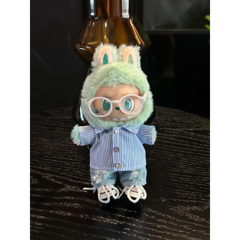 【仅衣服】玩偶娃娃娃衣17cm一代二代三代时尚可爱衣服套装着替