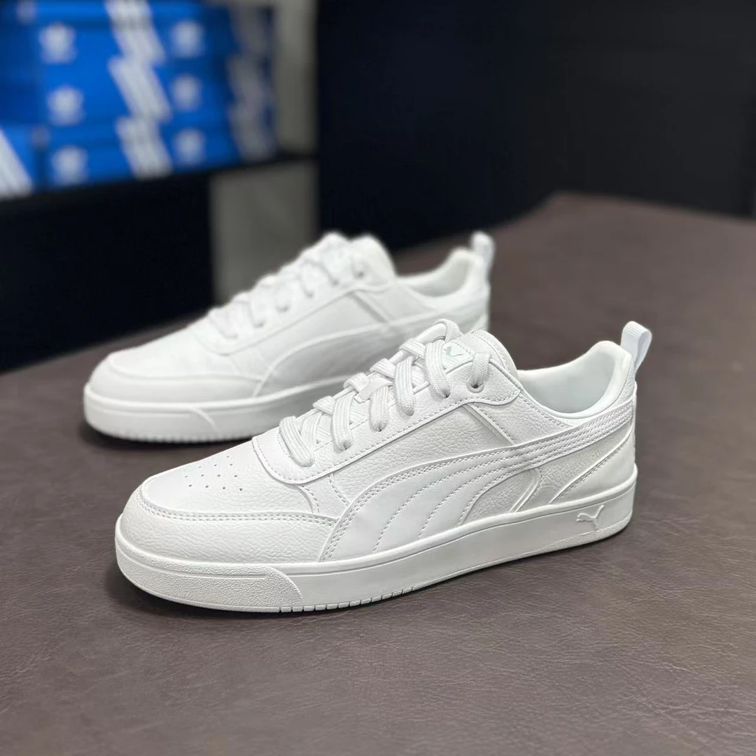 【小鱼孤品】PUMA/彪马男鞋 经典舒适旅游鞋男生纯白板鞋 400326-08