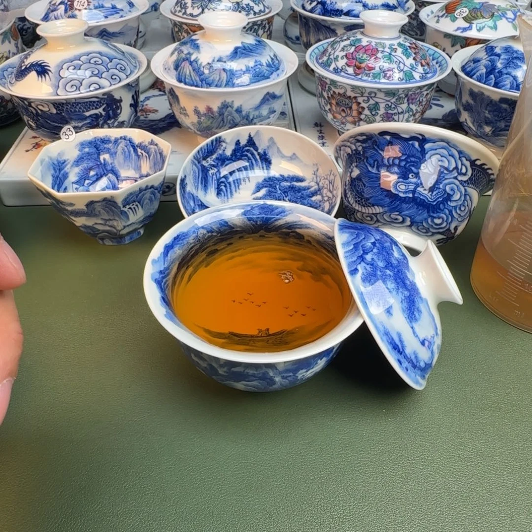 纯手工纯手绘茶具54