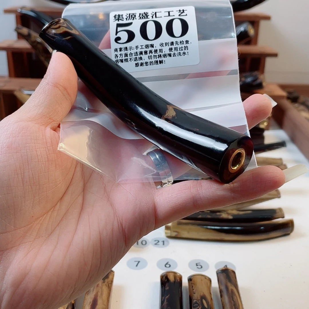 木天*手工烟嘴素面款