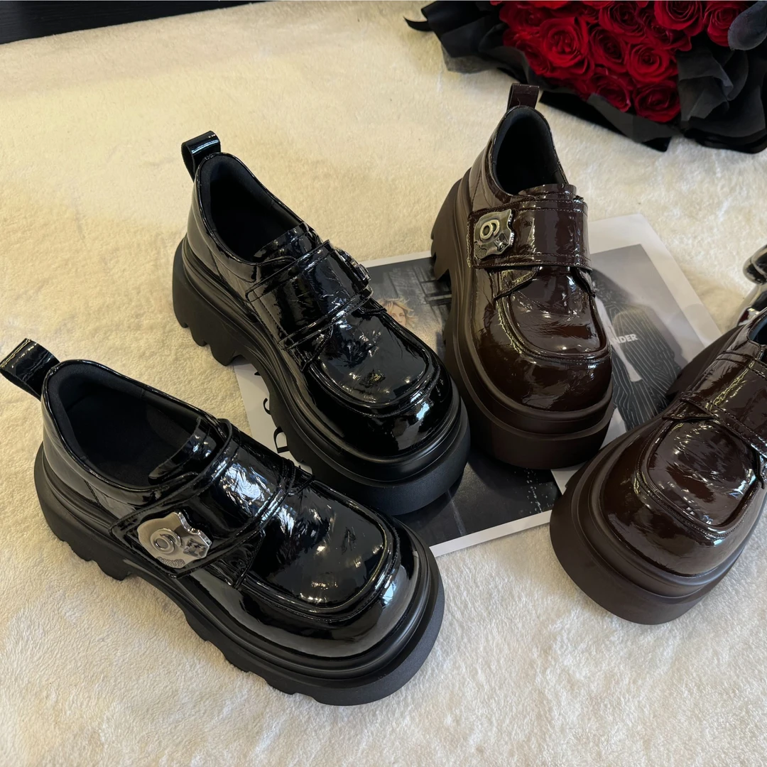 【现货】 厚底春季新款舒适乐福鞋250014