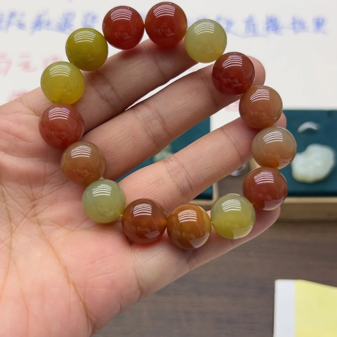 玛瑙/玉髓未镶嵌手链5