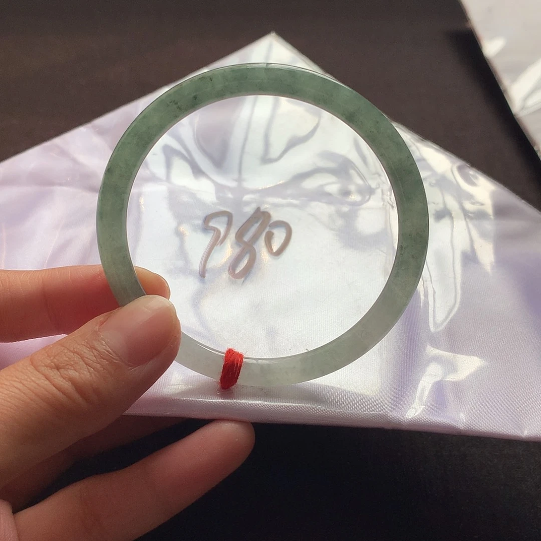 翡翠未镶嵌手镯55