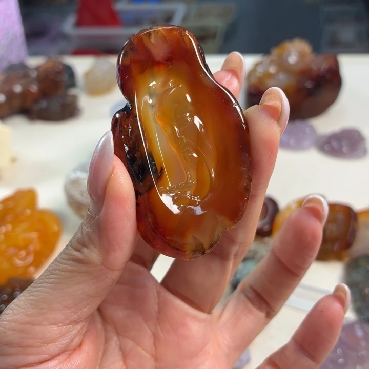 未镶嵌颈饰玛瑙/玉髓