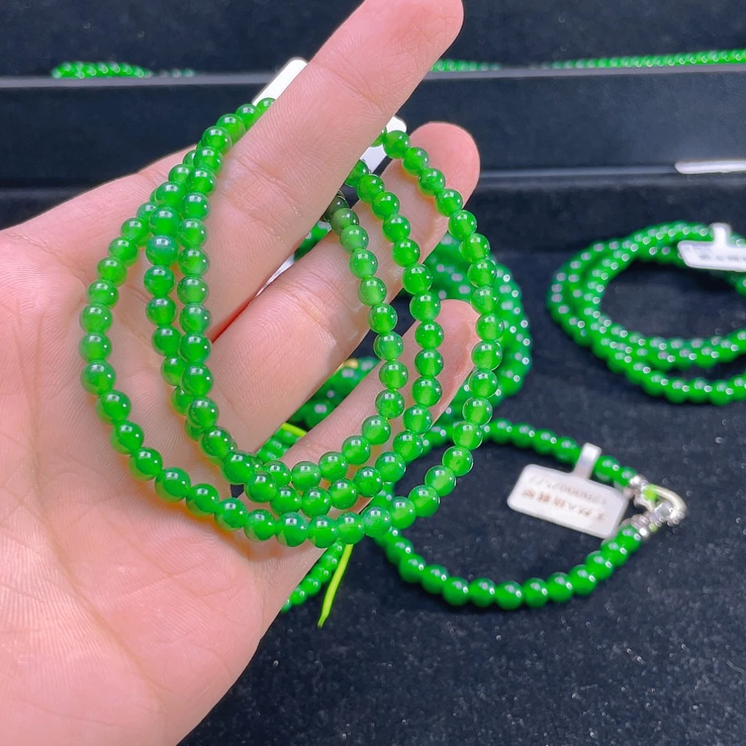 翡翠未镶嵌颈饰