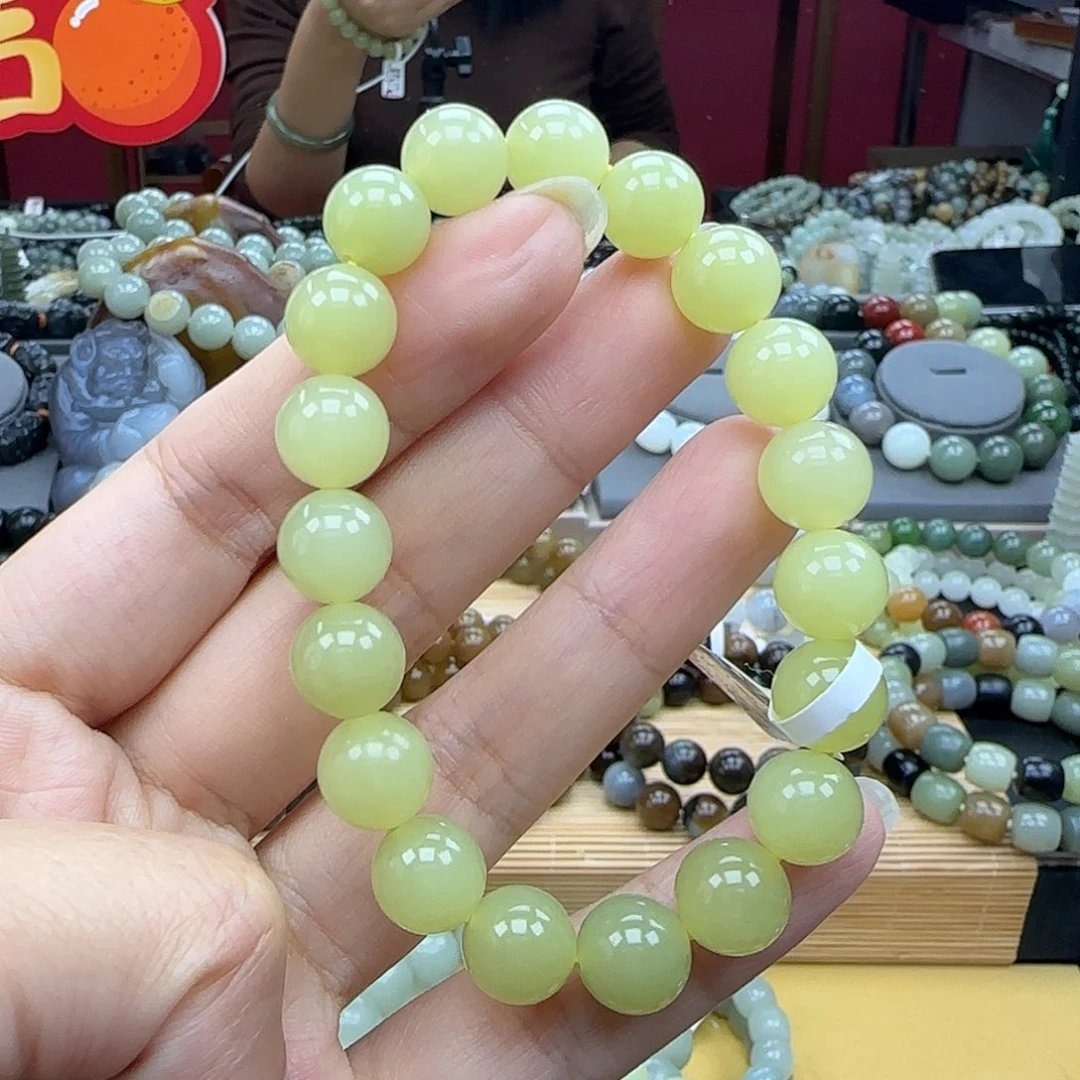 和田玉手链未镶嵌