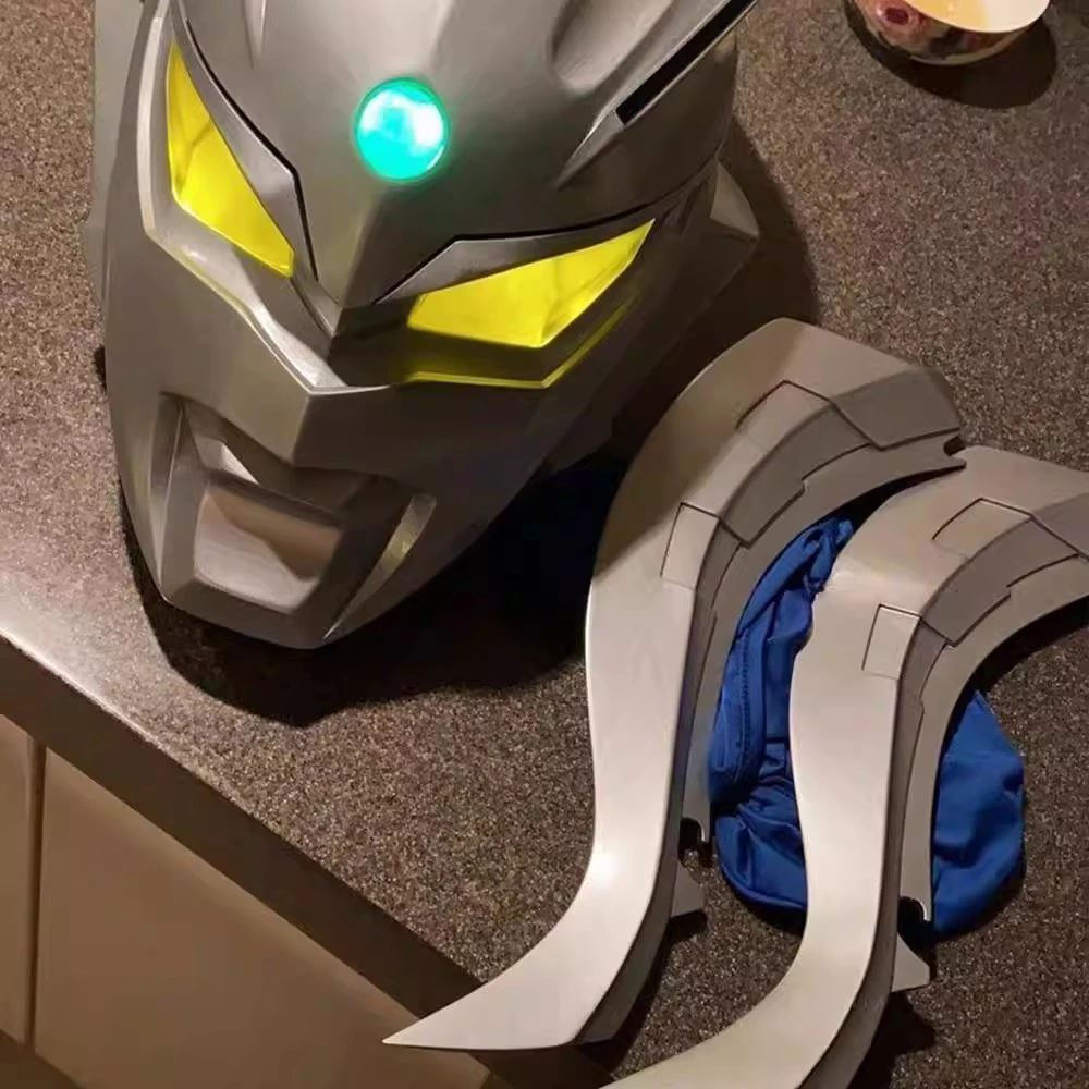 赛罗头套迪迦头盔触摸发光面具成人表演道具生日礼物