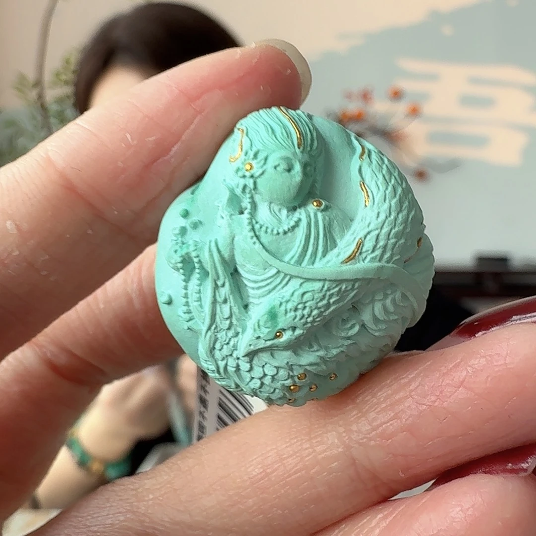 绿松石未镶嵌珠宝奇石