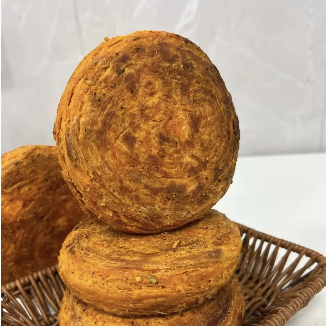 运城麻辣油酥饼即食纯手工山西油酥麻辣烧饼运城麻辣五香饼子