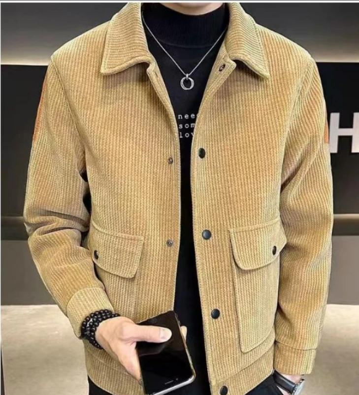 2326 秋冬2025男士百搭潮流韩版外套