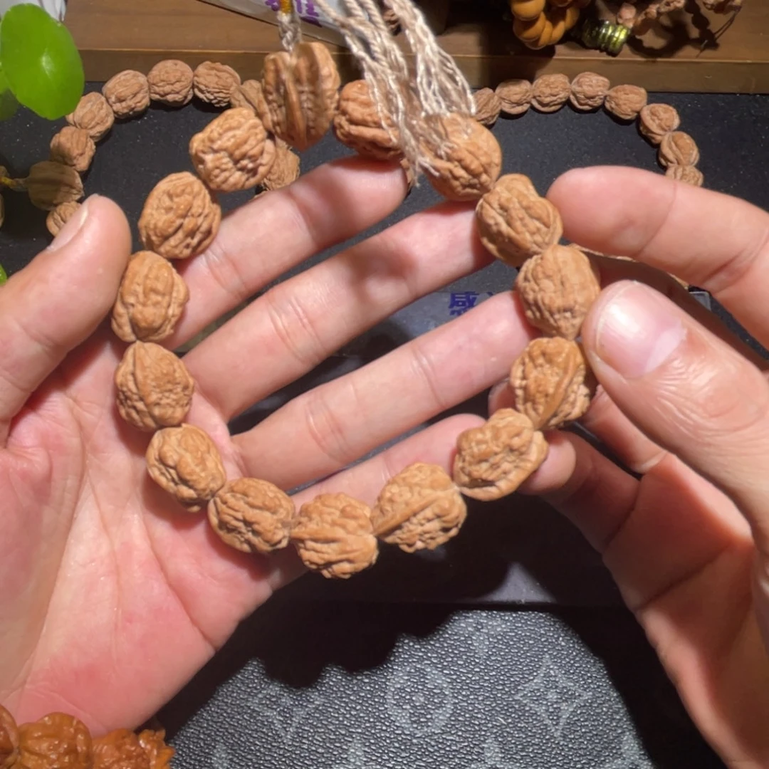 天***样文玩核桃手串嵩山蛤蟆头无削尖无泡科技