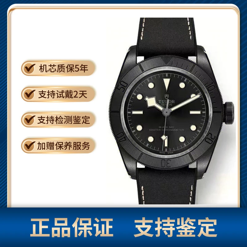 99新 TUDOR/帝舵 碧湾系列陶瓷型79210/41mm/公价42900/全套